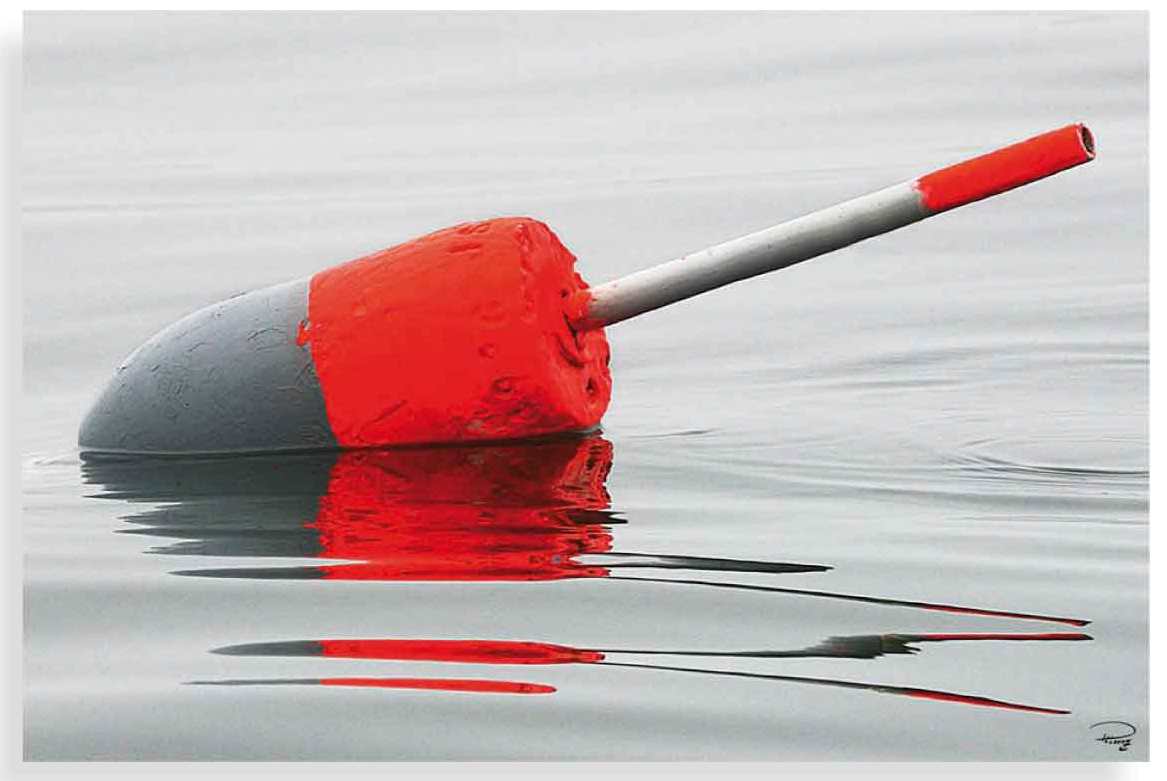 FP04045 Glass Art Lobster Bouy 40x60cm (6)