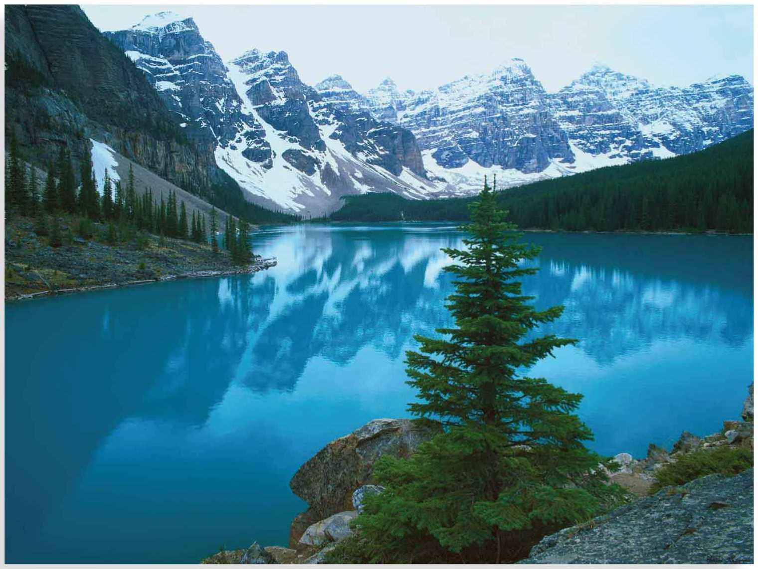FP04036 Glass Art Moraine Lake Banff 60x80cm (3)