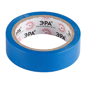 ЭРА ПВХ-изолента 15мм*5м синяя (0.13) (10/500)