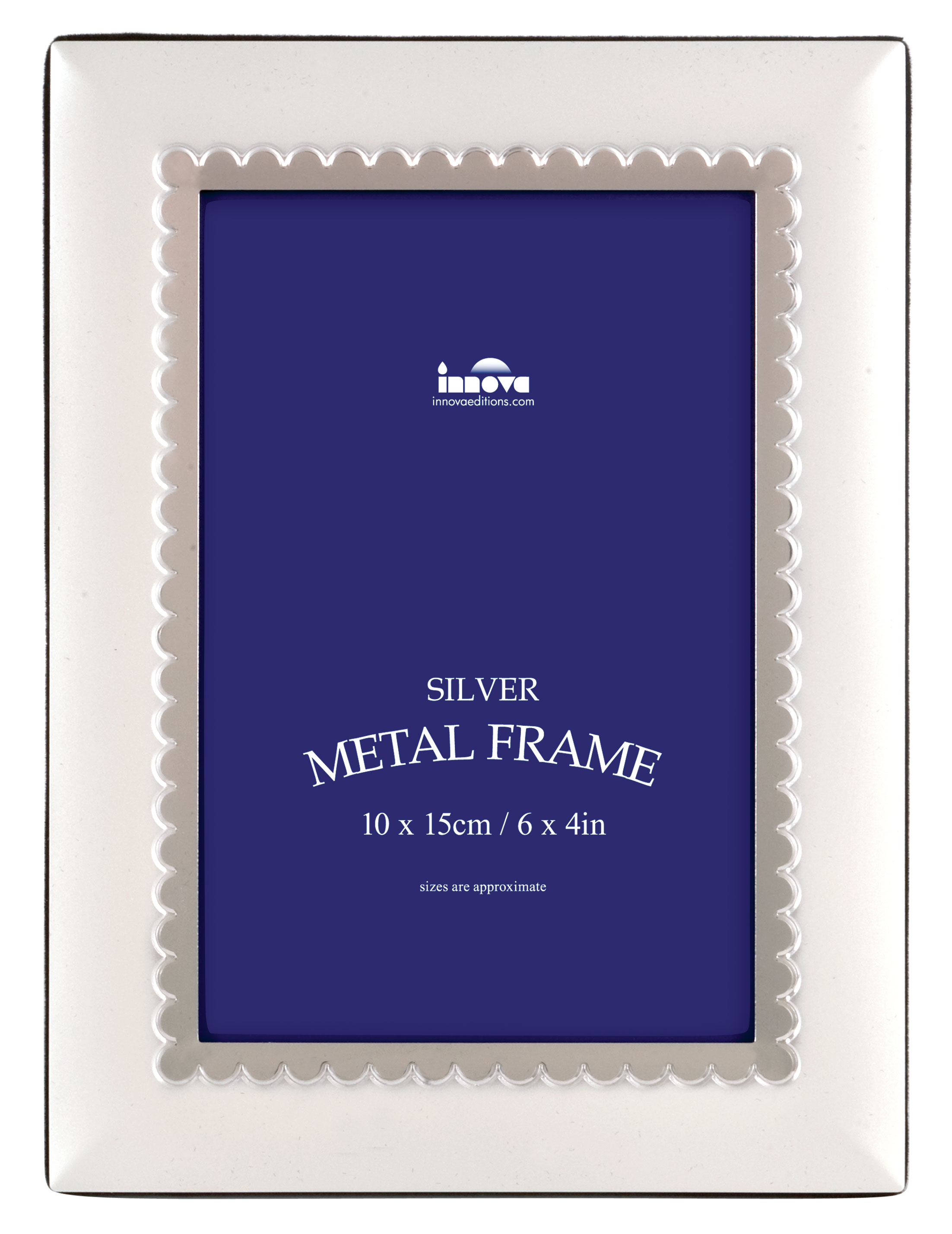 PM03831 Metal Frames Corfe White 10*15cm/6x4 (5)