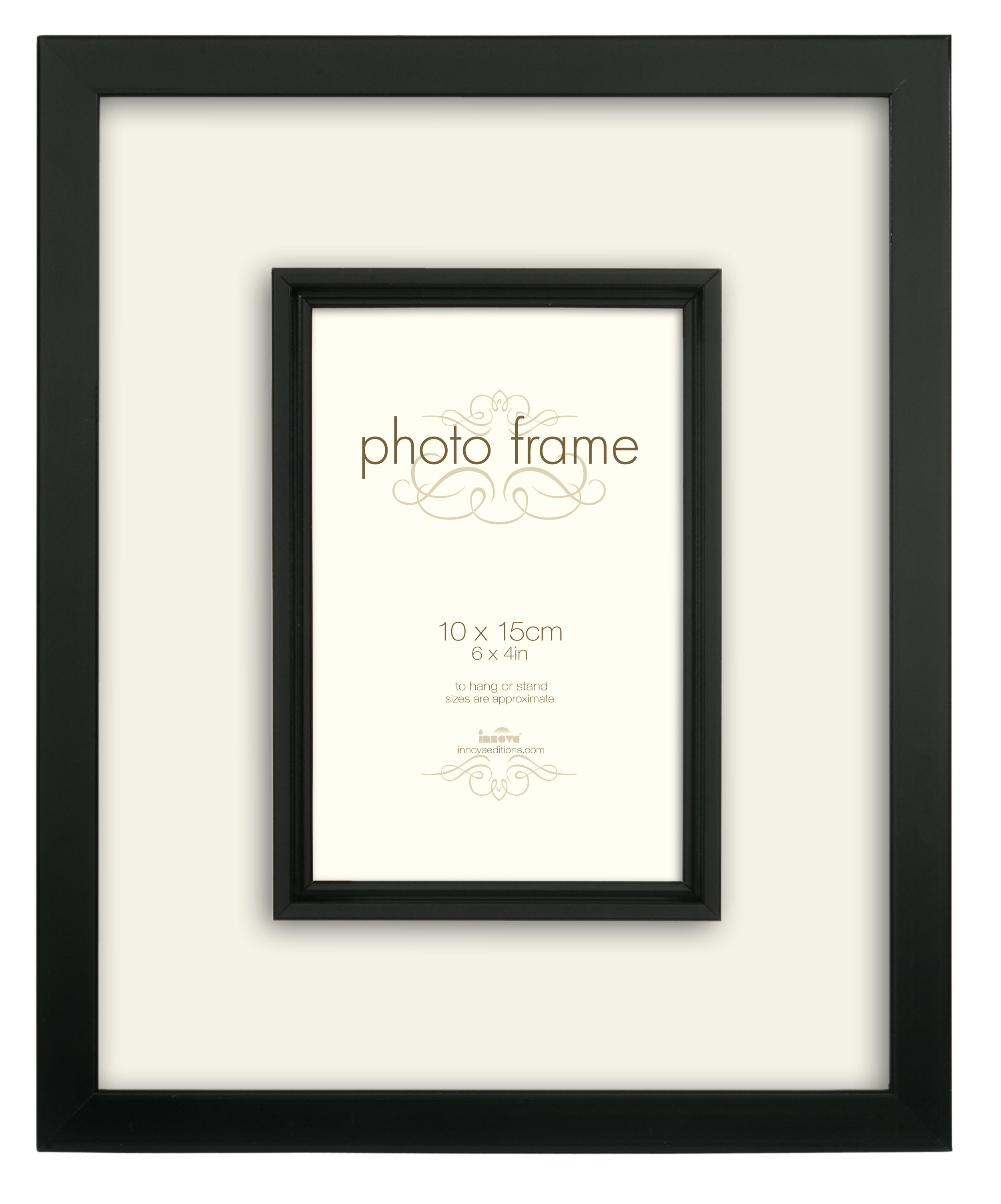 PI03816 Ф/рамка 32*37cm/20*25cm Hereford Black (10)