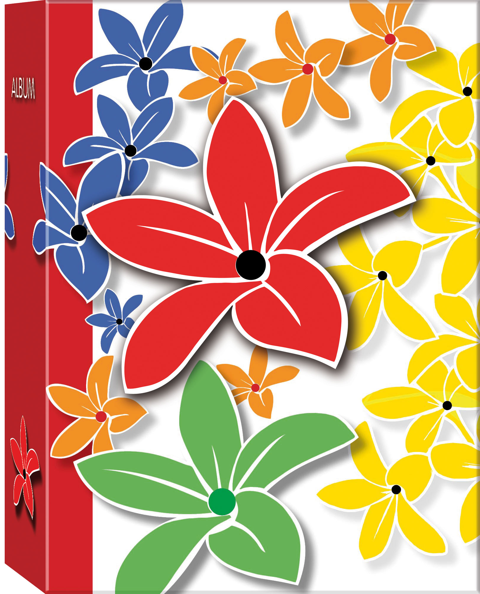 Q6903682 Ф/альбом 100 фото 10*15 Slip-In Carnaval Flowers ll (12)