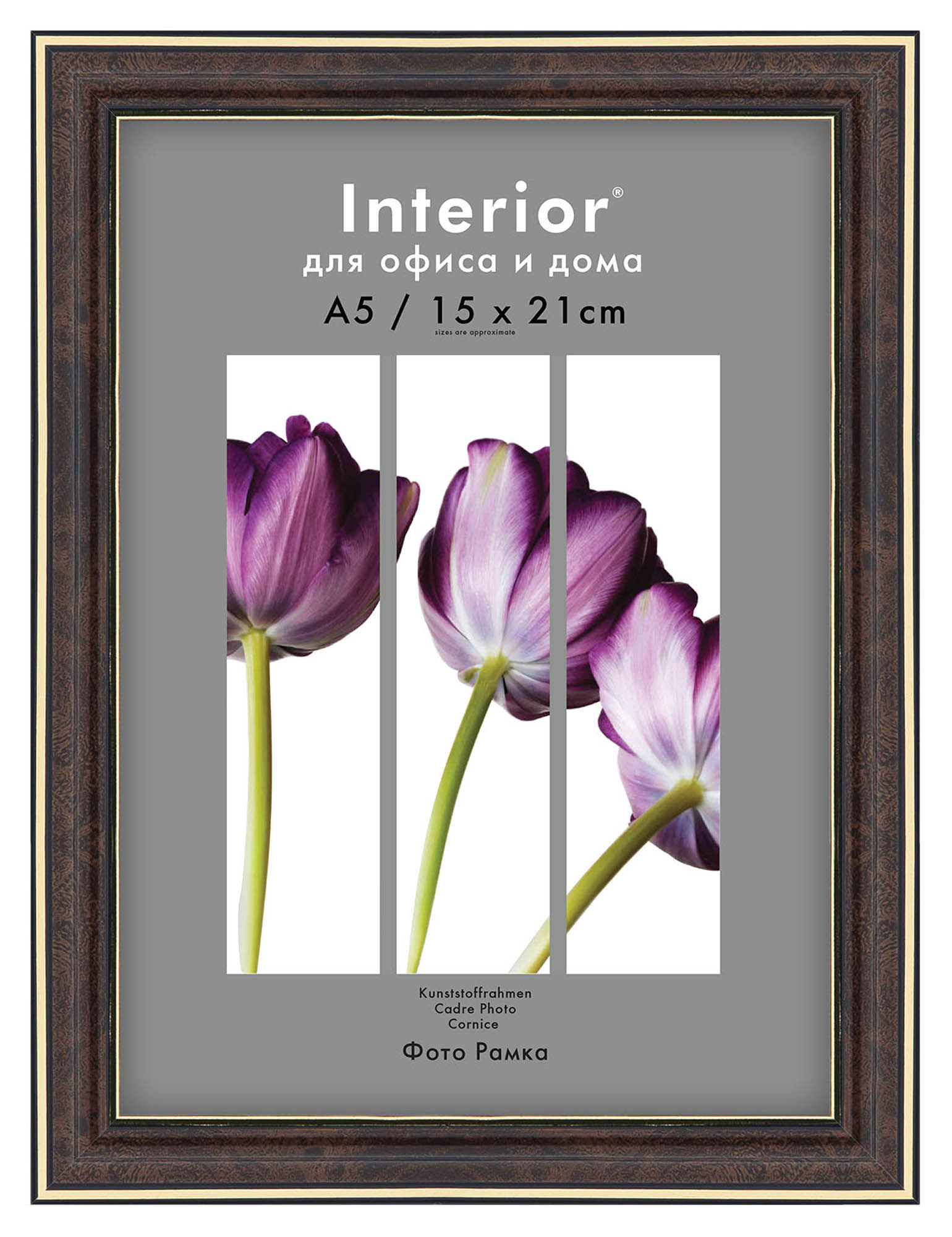 Interior Office 282 15*21 темный орех (25 шт.)