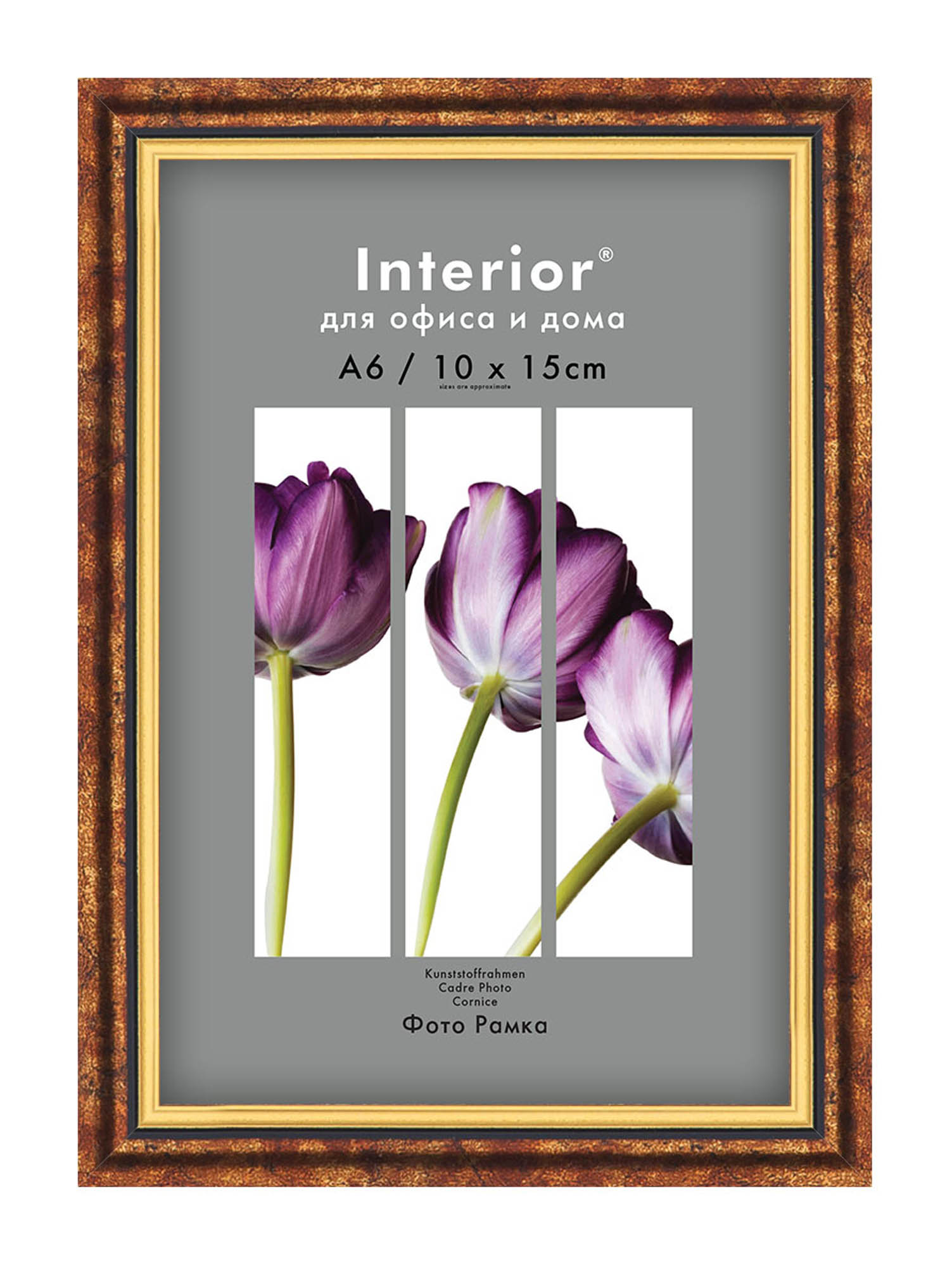 Interior Office 580/1 10*15 латунь (44 шт.)