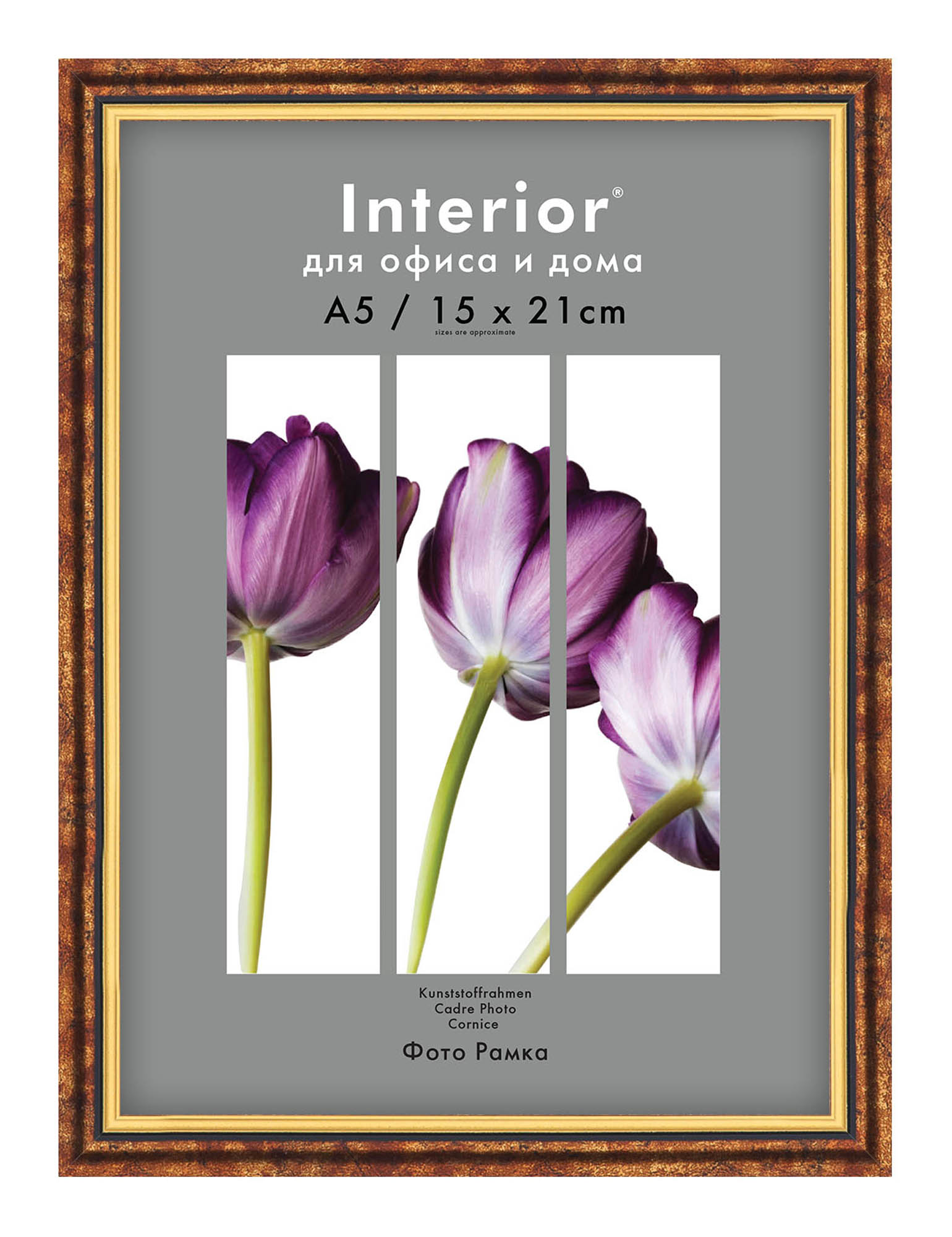 Interior Office 580/1 15*21 латунь (22 шт.)