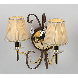 Светильник Rivoli 9695-Jane-W-2хE14-40W-Gold (40)