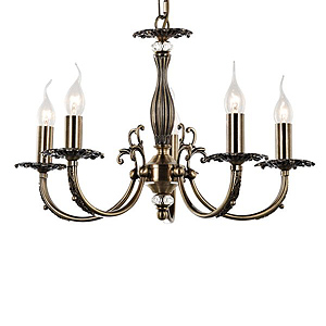 Светильник Rivoli Disa-P-5хE14-60W-Аntique bronze (36)