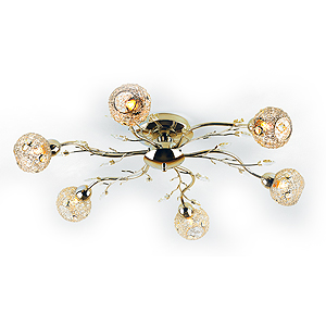 Светильник Rivoli Kabrera-C-6хG9-40W-Gold