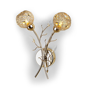 Светильник Rivoli Kabrera-W-2хG9-40W-Gold (6/48)