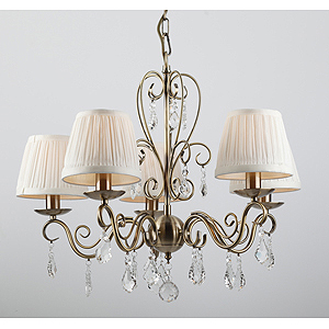 Светильник Rivoli Odri-P-5хE14-40W-Antique brass (12)