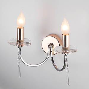 Светильник Rivoli Stella-W-2xE14-40W-Chr_Gd (8/48)