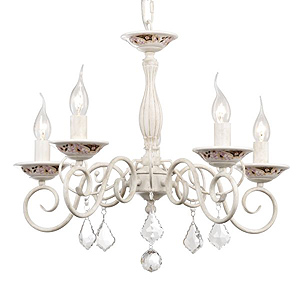 Светильник Rivoli Vanilla-P-5хE14-60W-Аntique white (36)