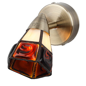 Светильник Rivoli Arlington-W/C-1хG9-40W-Antique brass (20/320)