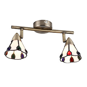 Светильник Rivoli Garrison-W/C-2хG9-40W-Antique brass (10/160)