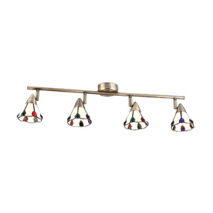 Светильник Rivoli Garrison-W/C-4хG9-40W-Antique brass (5/60)