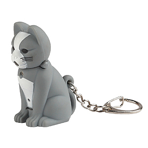 BD1-K Фонарь ЭРА Детский брелок &amp;amp;quot;Кошка&amp;amp;quot;, бат в компл, бл (10/100/1400)