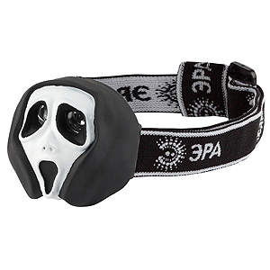 GD7-M Фонарь ЭРА Детский налобный &amp;amp;quot;Маска&amp;amp;quot;, 2xLED, 3xAAA, бл (10/100/400)