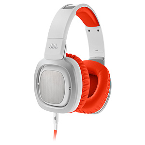 JBL J88I WOR полноразмерные, белые с оранжевым (5/100)