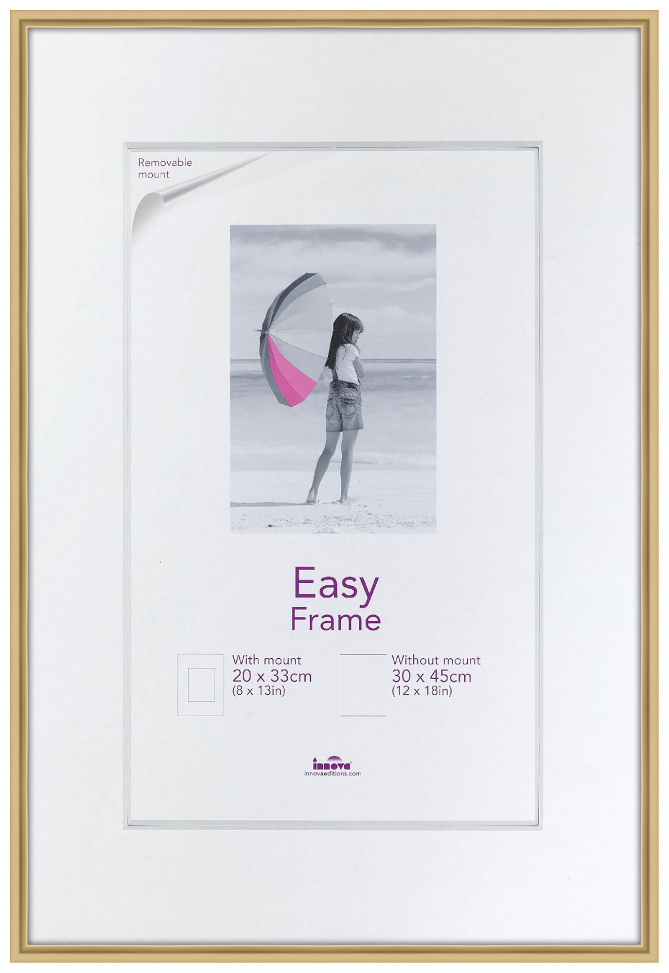 New 2014 PK03225GO Ф/рамка 30*45 Easy золото (10)