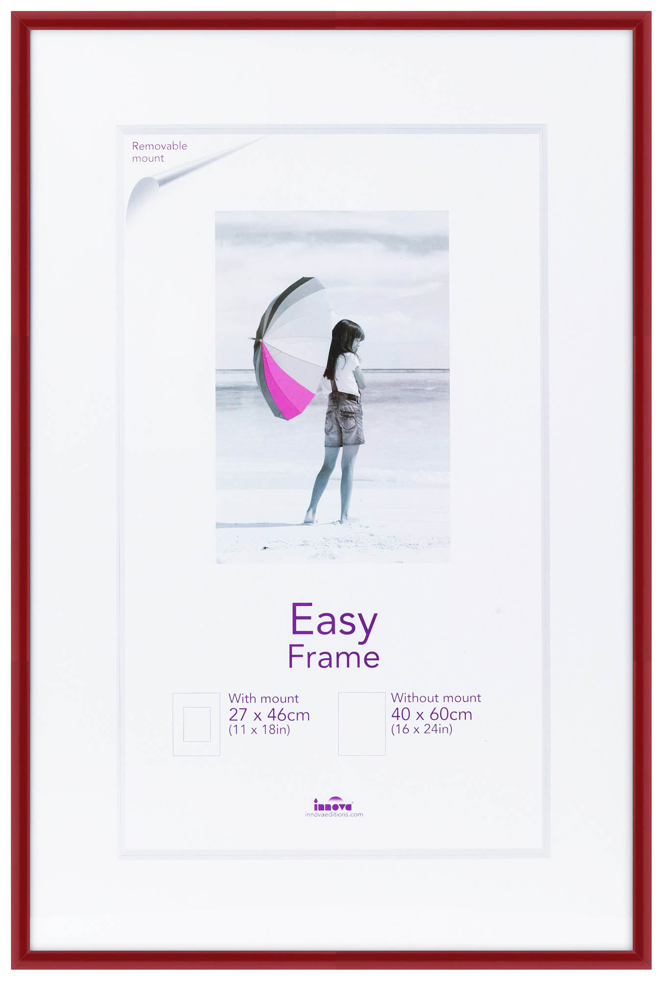 New 2014 PK04132RED Ф/рамка 40*60 Easy красный (10)