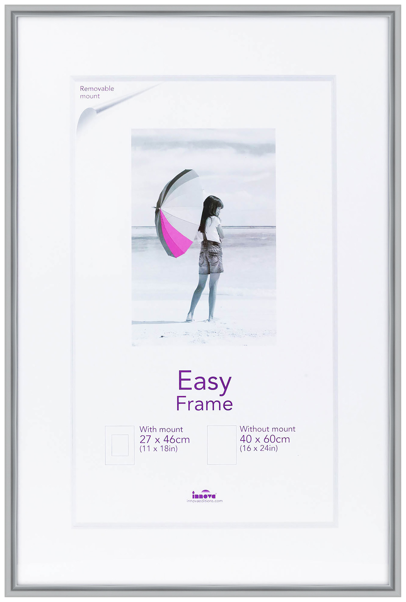 New 2014 PK04132S Ф/рамка 40*60 Easy серебро (10)