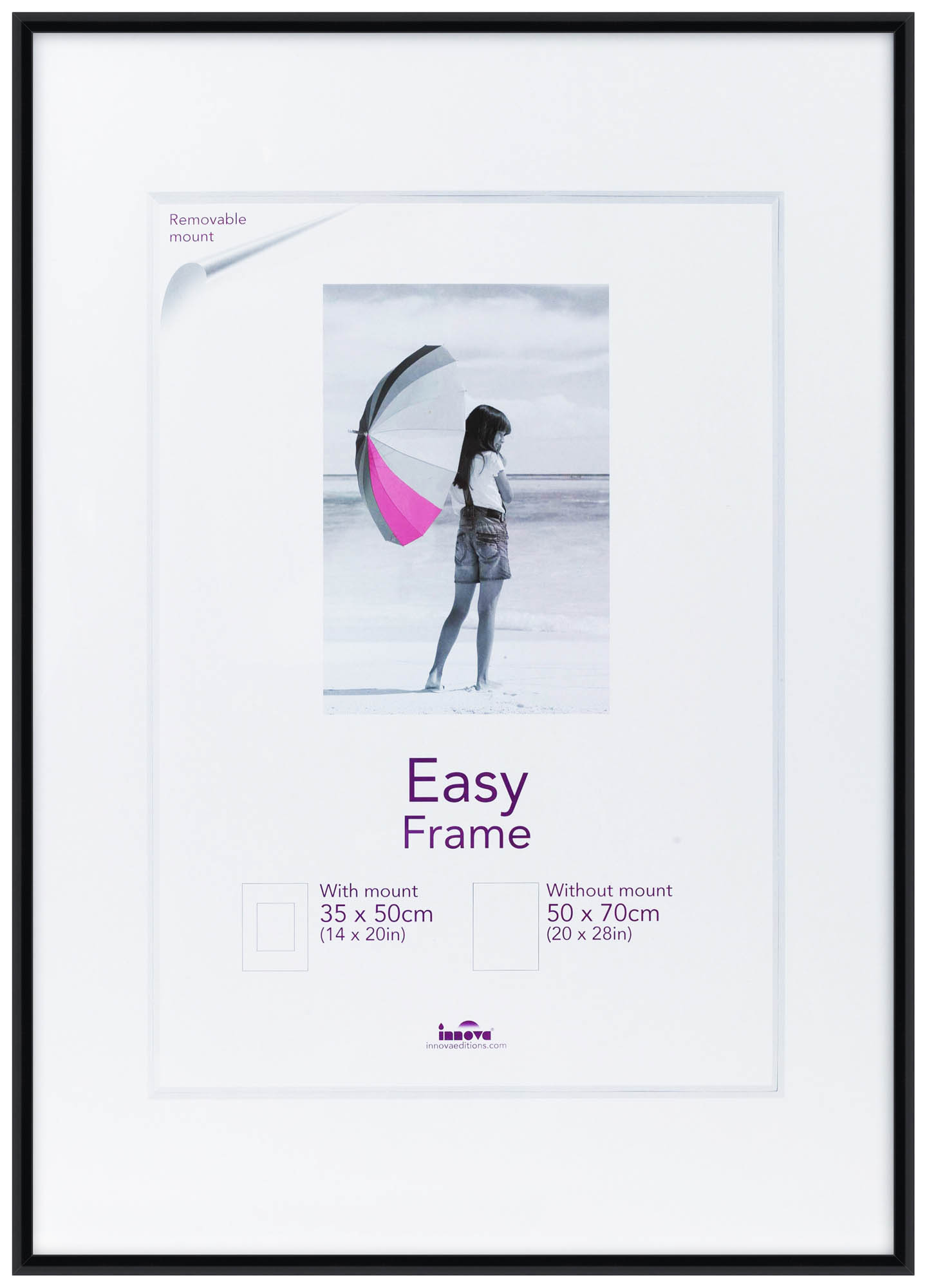 New 2014 PK04133BL Ф/рамка 50*70 Easy черный (5)