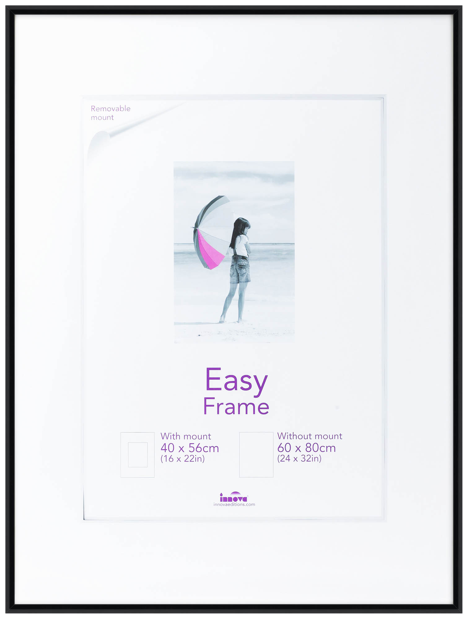 New 2014 PK04134BL Ф/рамка 60*80 Easy черный (5)