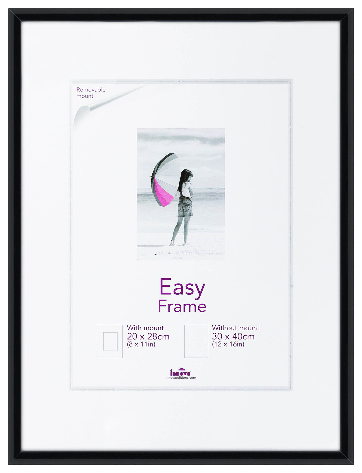 New 2014 PK1908BL Ф/рамка 30*40 Easy чёрный (10)