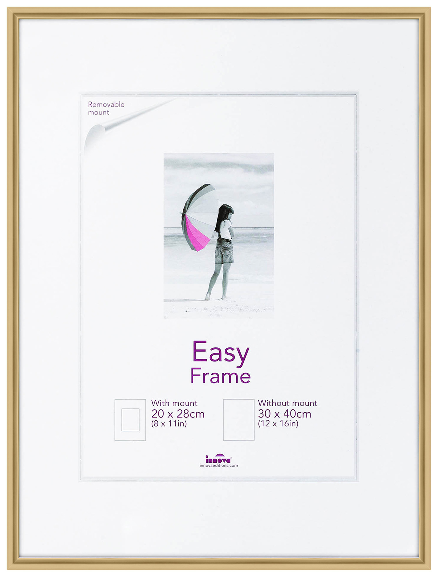 New 2014 PK1908GO Ф/рамка 30*40 Easy золото (10)