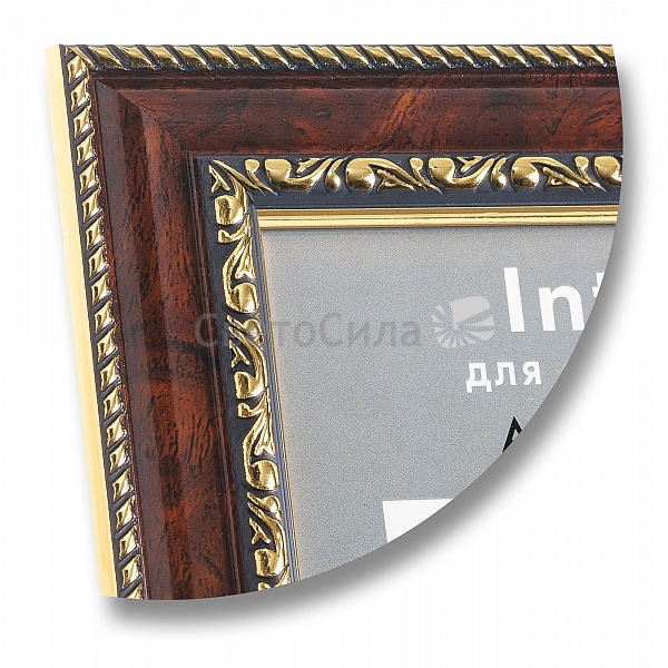 Interior 146G-12 30x40 пластик, латунь с 2 золот.кантами (26)