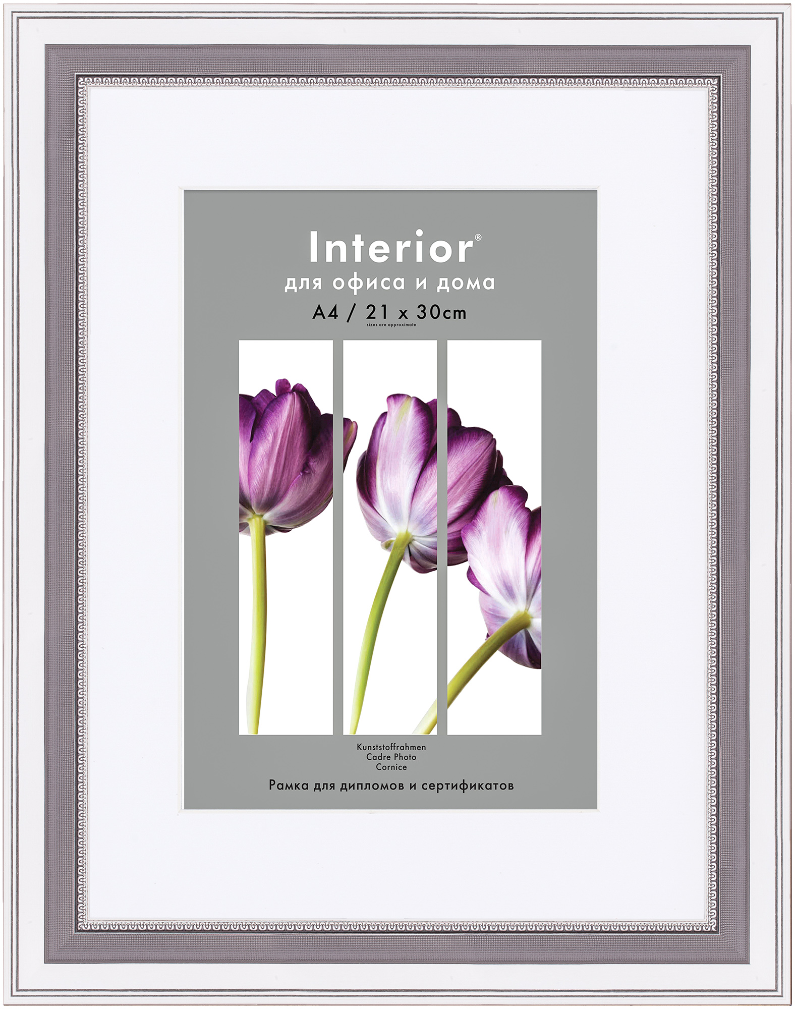 ORNATE 30*40 c паспарту 21*30 Durham Silver (12)