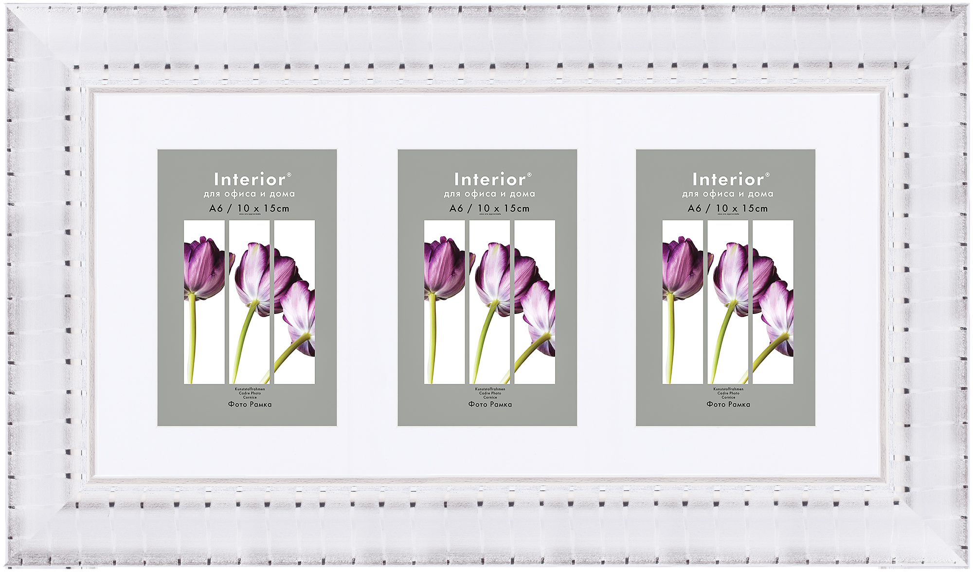 ORNATE 20*40 c паспарту 10*15 Vermont White Silver (Multi) (12)