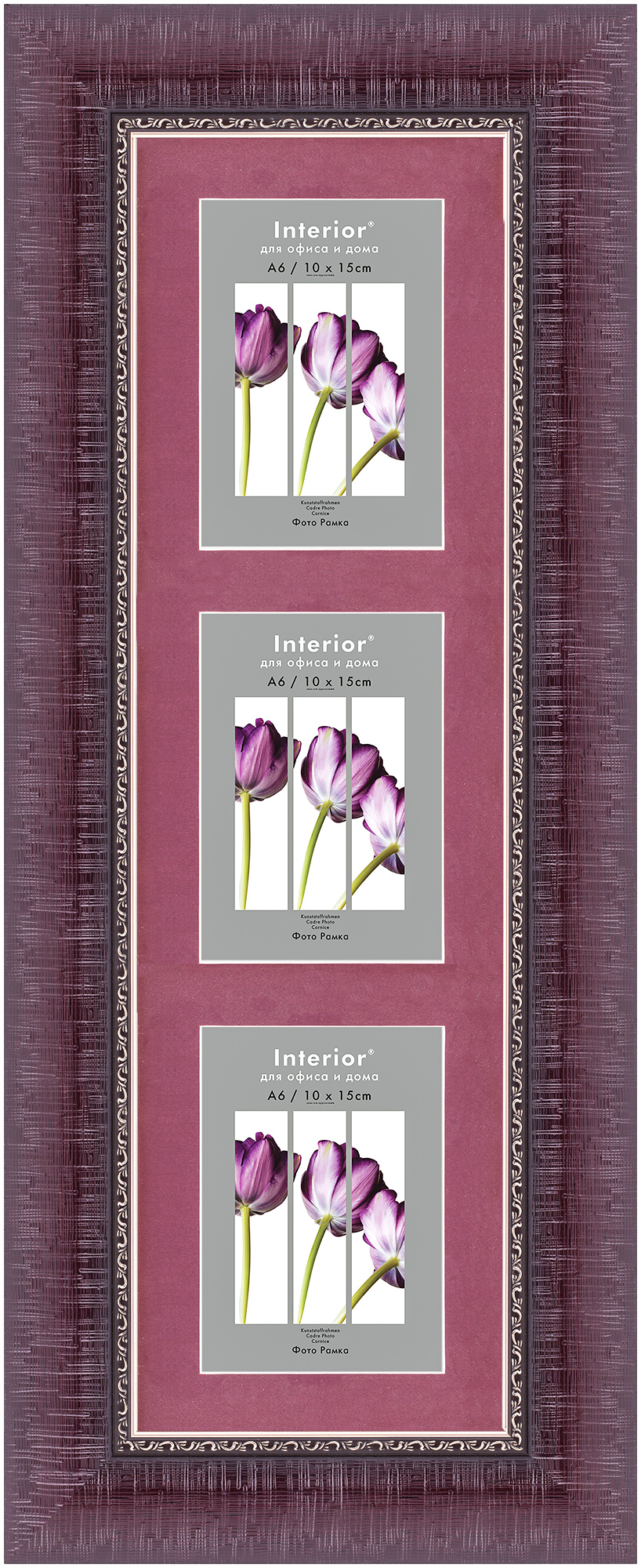 ORNATE 15*50 c паспарту 10*15 Kansas Dark Chery (Multi) (20)