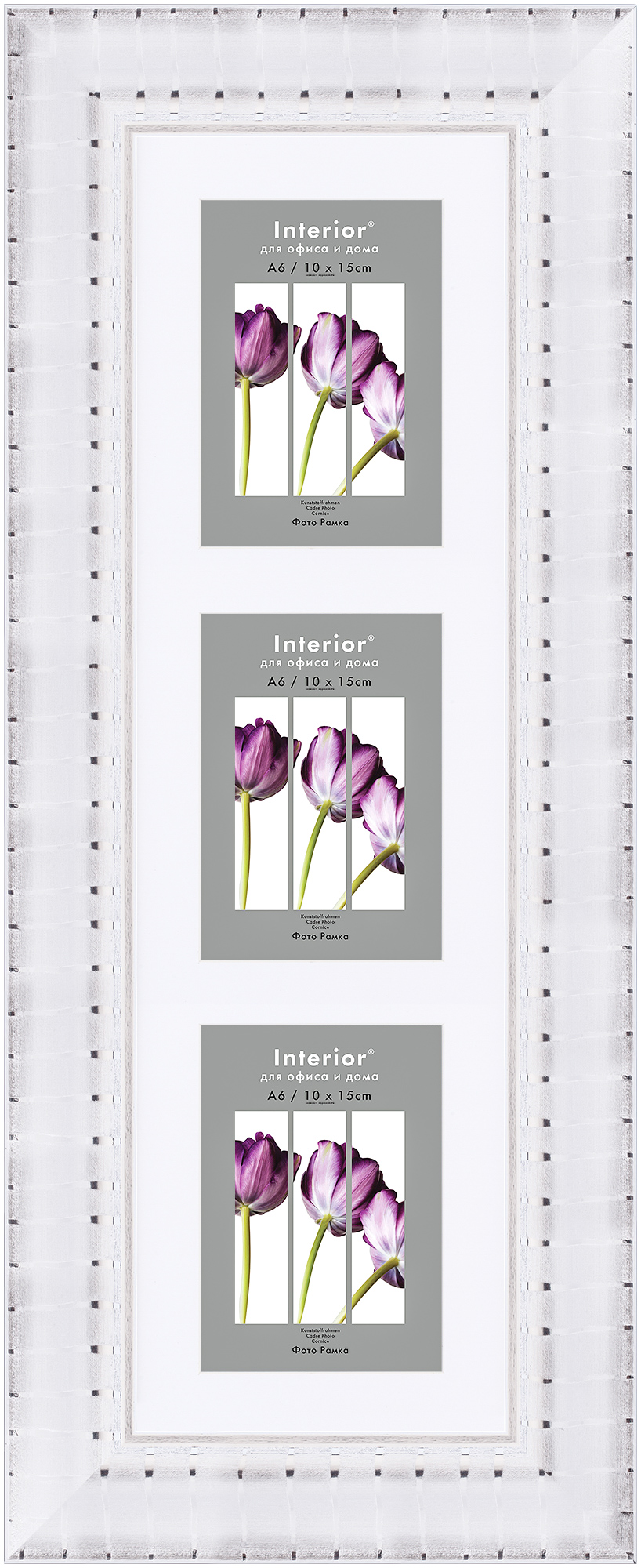 ORNATE 15*50 c паспарту 10*15 Vermont White Silver (Multi) (25)