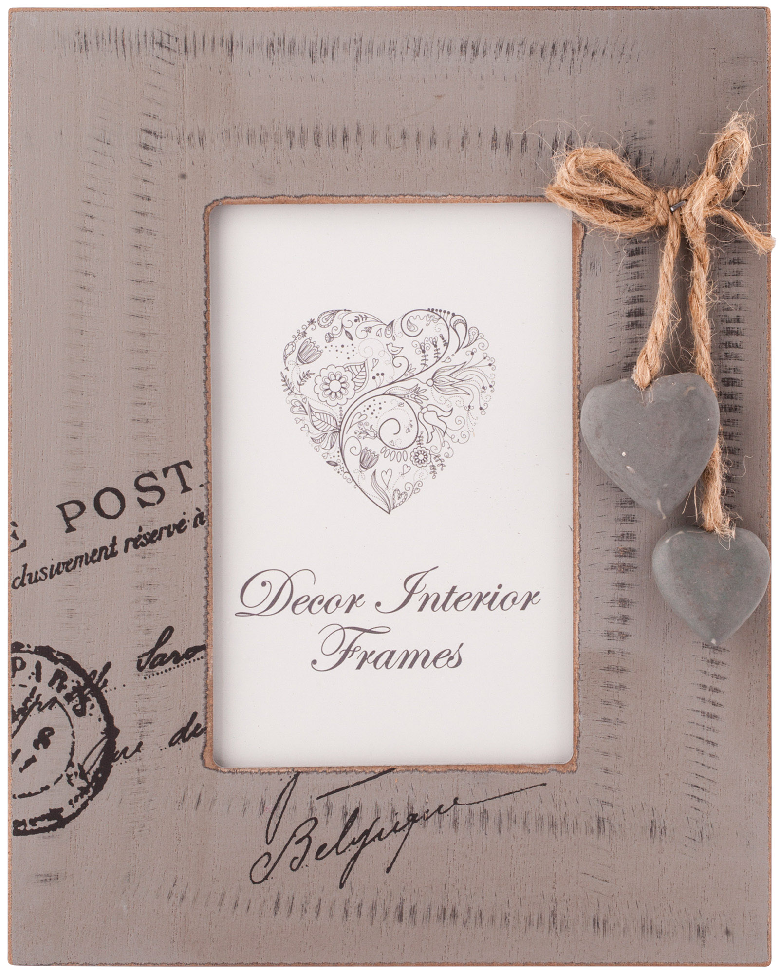 PI04009 Ф/рамка Stone Hearts 10x15cm/6x4 (20)