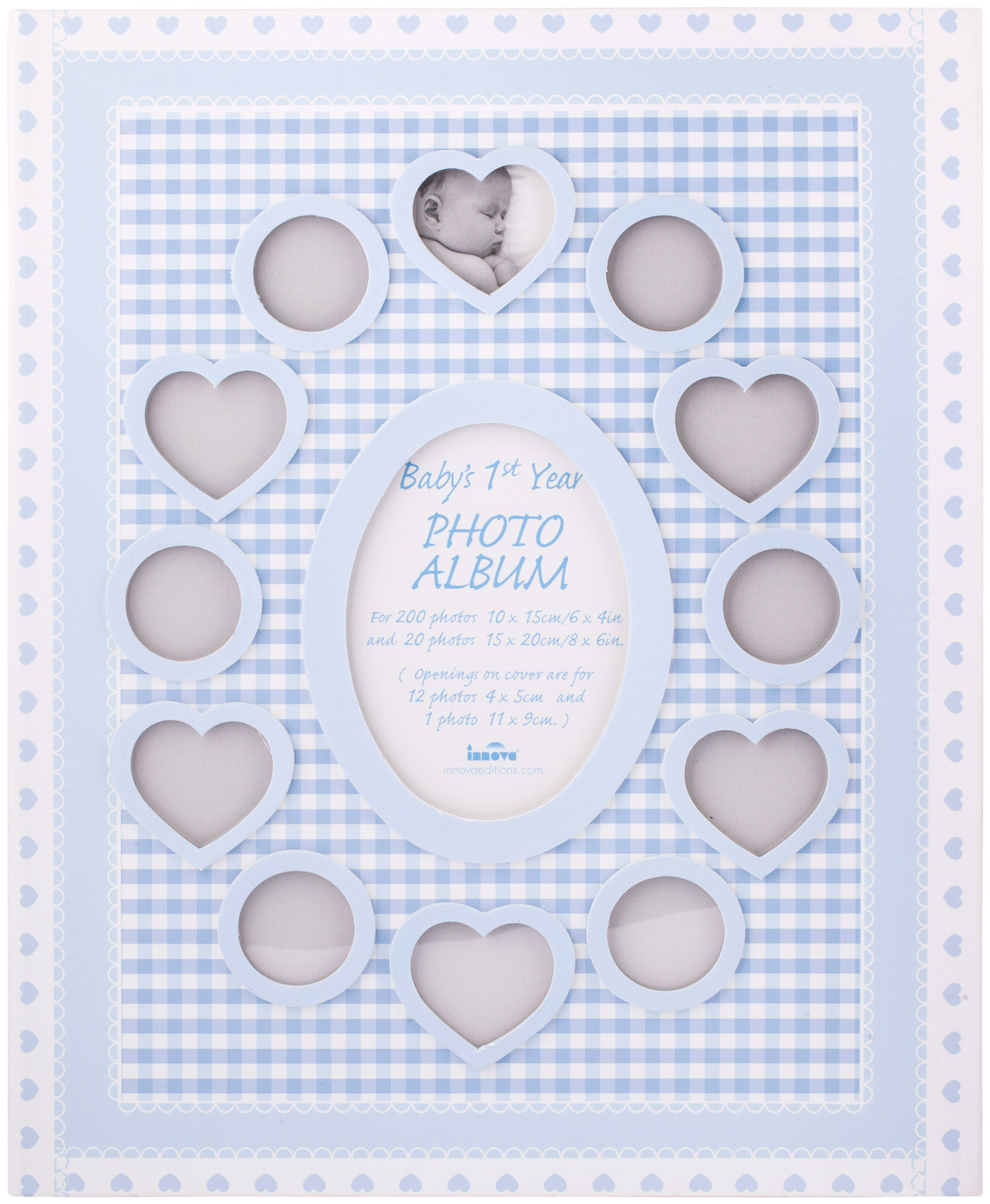 Q1103685 Ф/альбом 200 фото 10*15, 20 фото 15*20 Slip-In Baby's First Year (6)