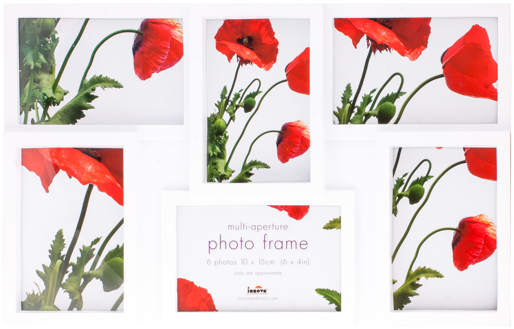 PI04870 Ф/рамка 6 фото 10*15 Maggiore I (White) (10)