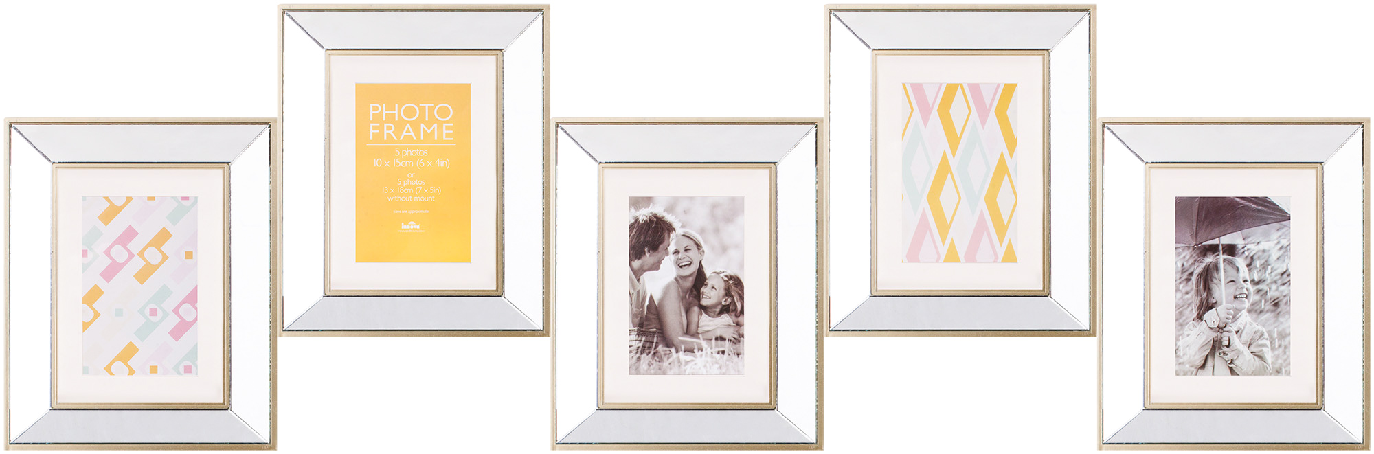 PI04875 Ф/рамка 5 фото 10*15 Maggiore Mirror lll (5)