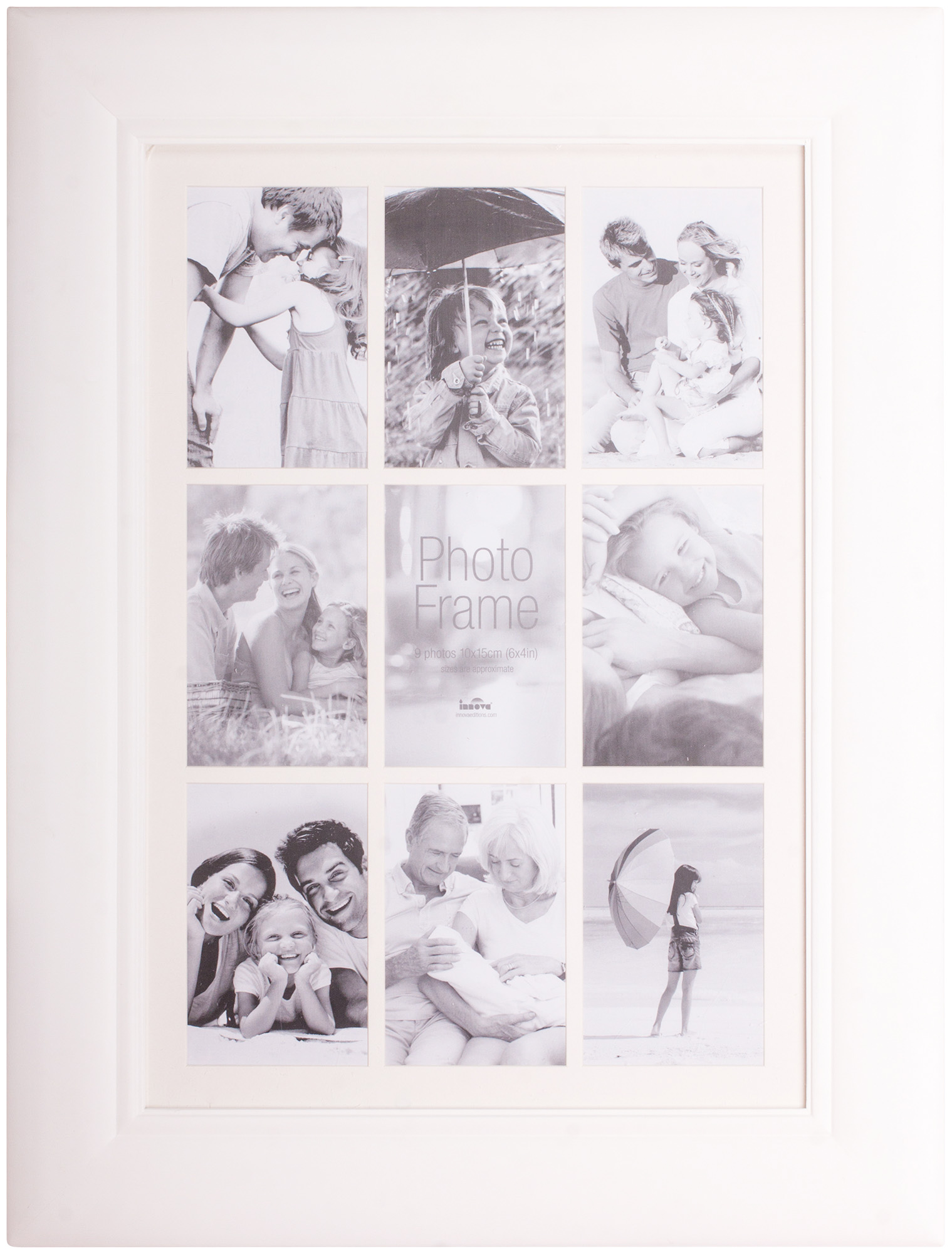 PI04942 Ф/рамка 9 x 10x15 Augusta MDF White (1)