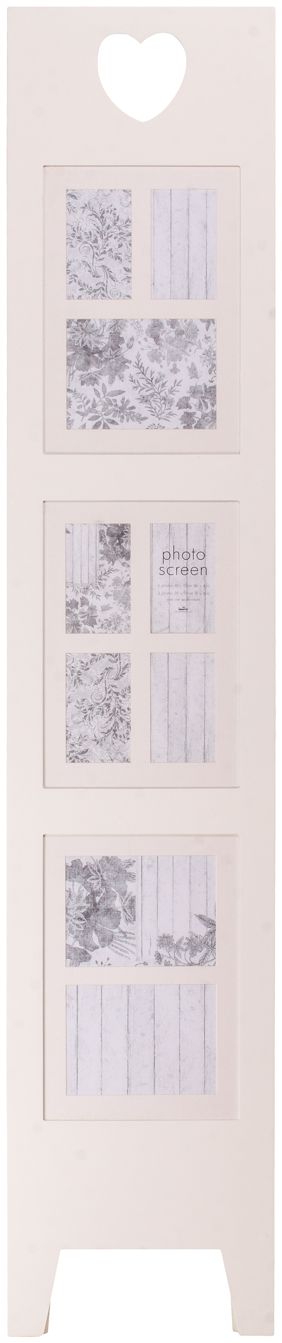 PI04947 Ф/рамка 9 фото 6 x 10x15 и 3 x 20x15 Casa Cheval MDF Cream (1)