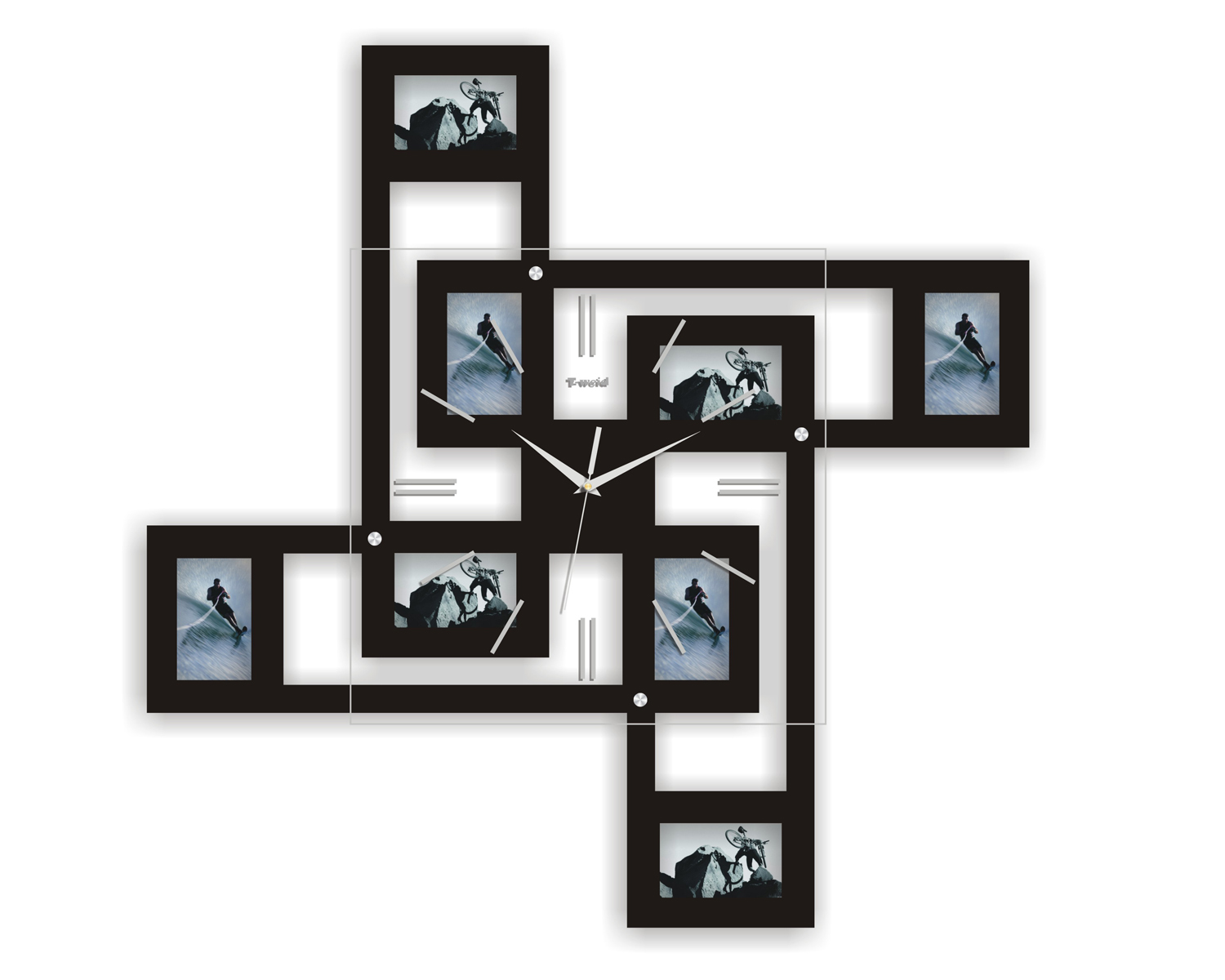 Ф/рамка M8165A Дерево с часами (10)