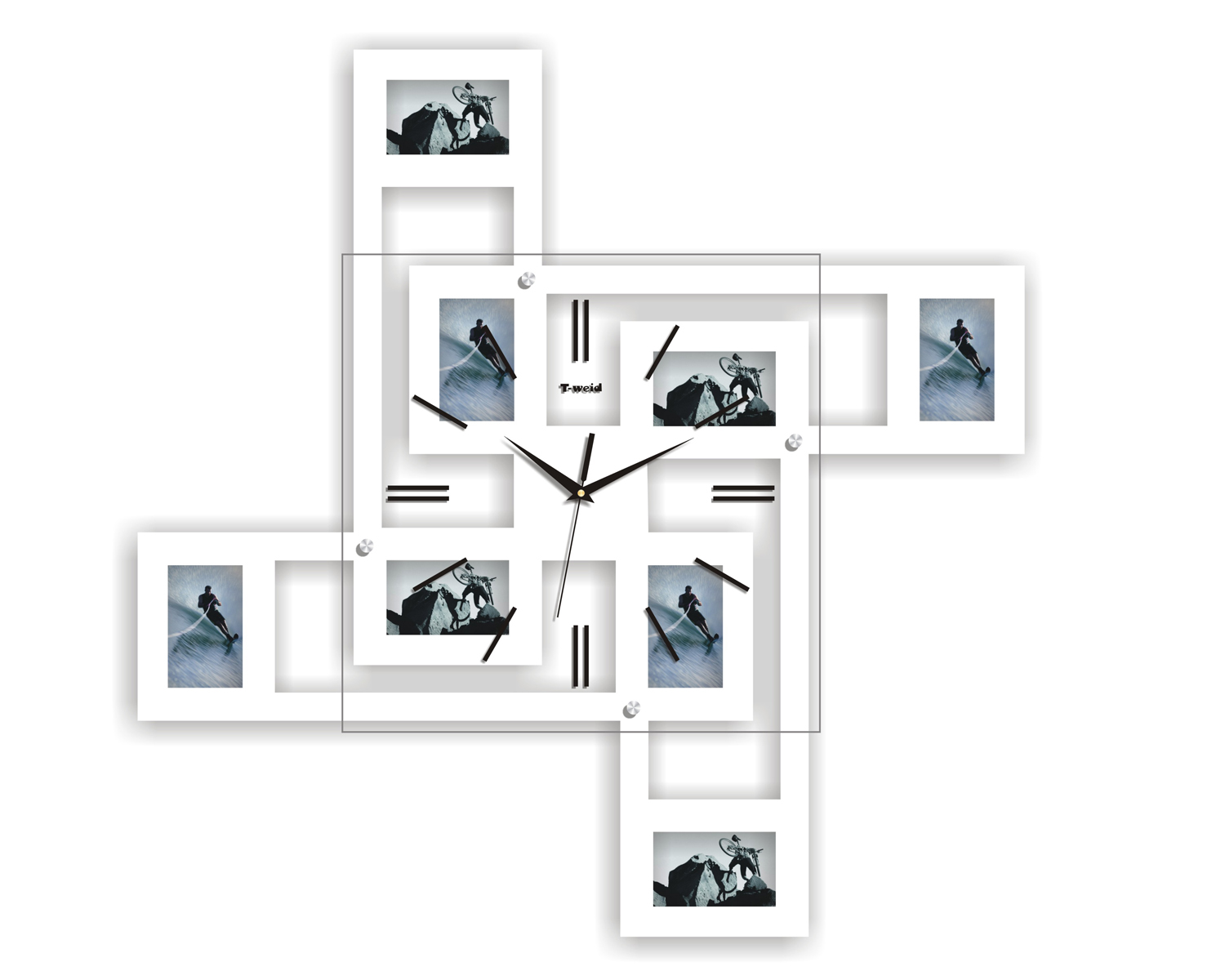 Ф/рамка M8165B Дерево с часами (10)