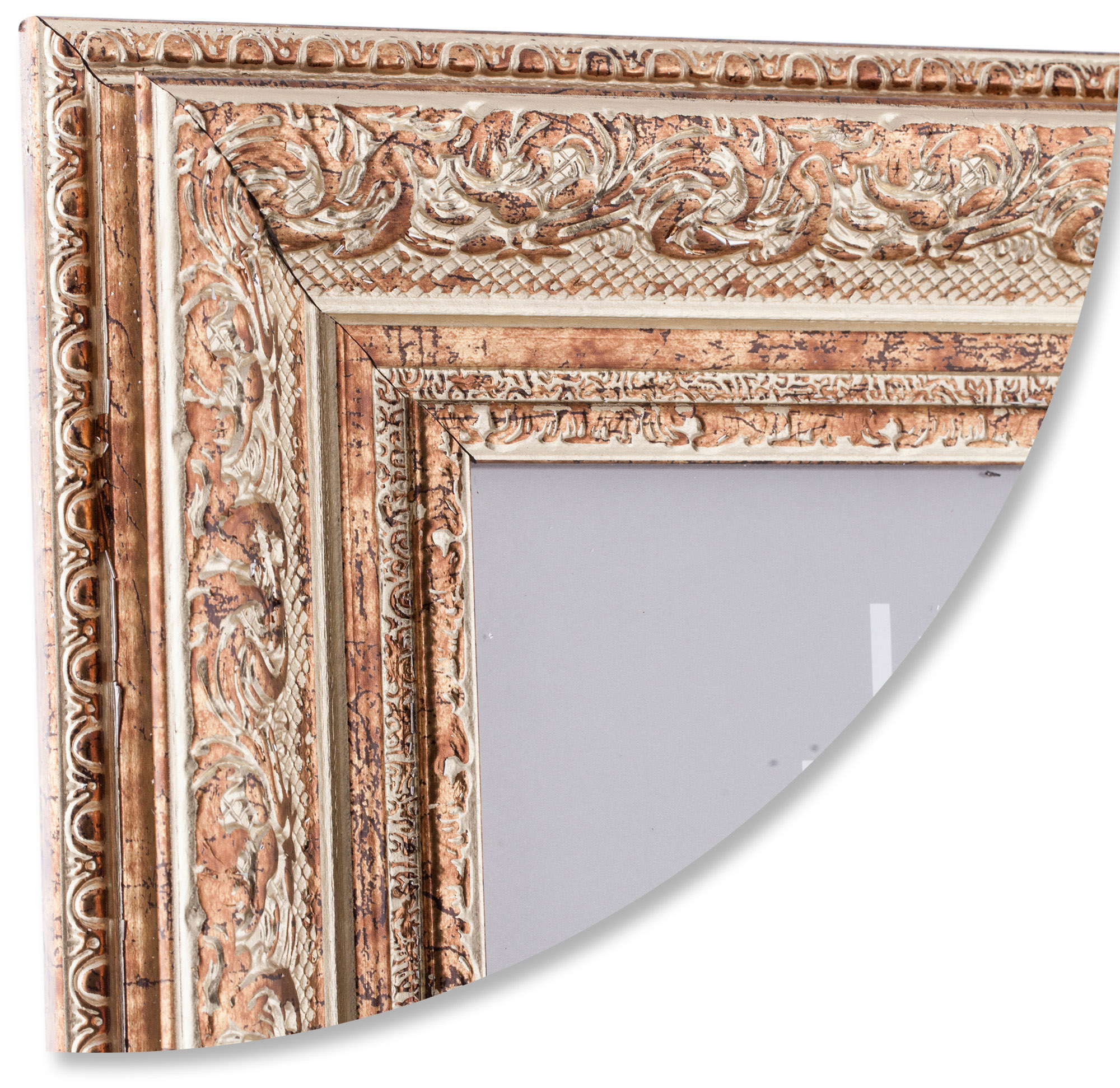 Interior Prestige 412G-6 15х21 пластик, серебро, широкий багет (12)