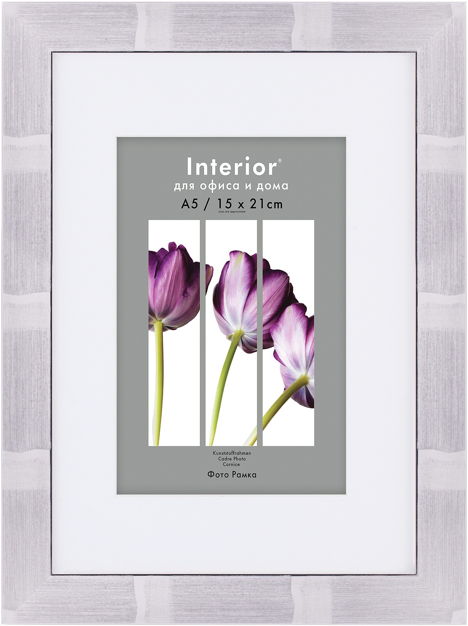 ORNATE 21*30 с паспарту 15*21 Nevada White Silver (14)