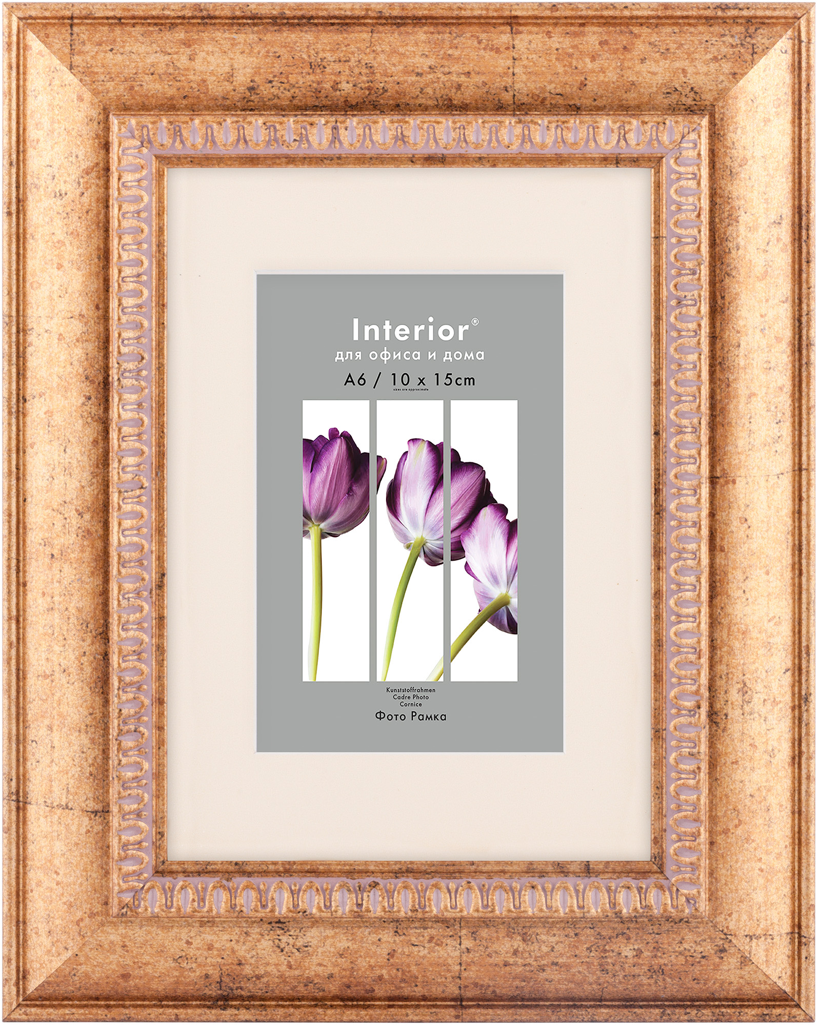 ORNATE 15*20 с паспарту 10*15 Indiana Gold (25)