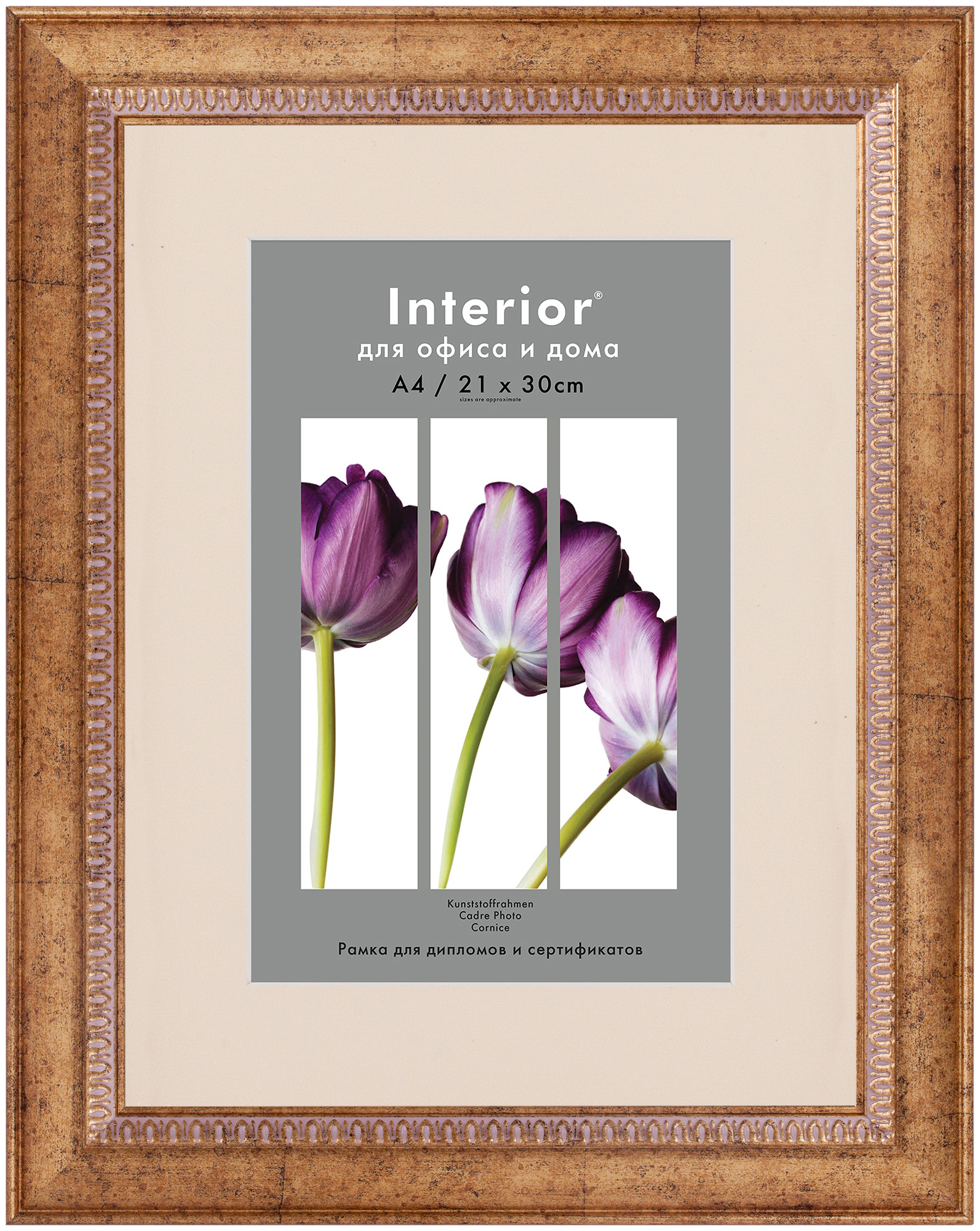 ORNATE 30*40 с паспарту 21*30 Indiana Gold (10)