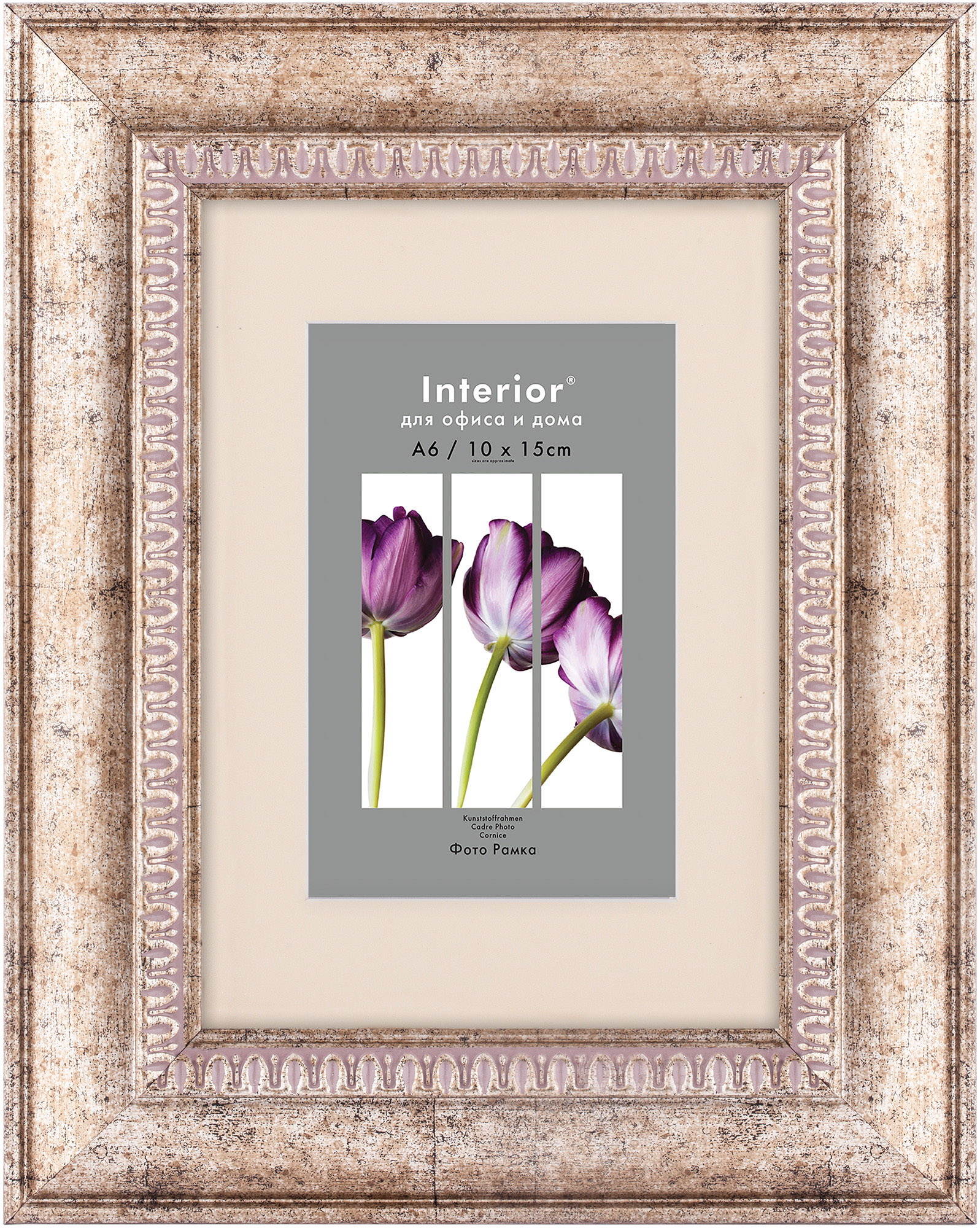 ORNATE 15*20 с паспарту 10*15 Indiana Silver (25)