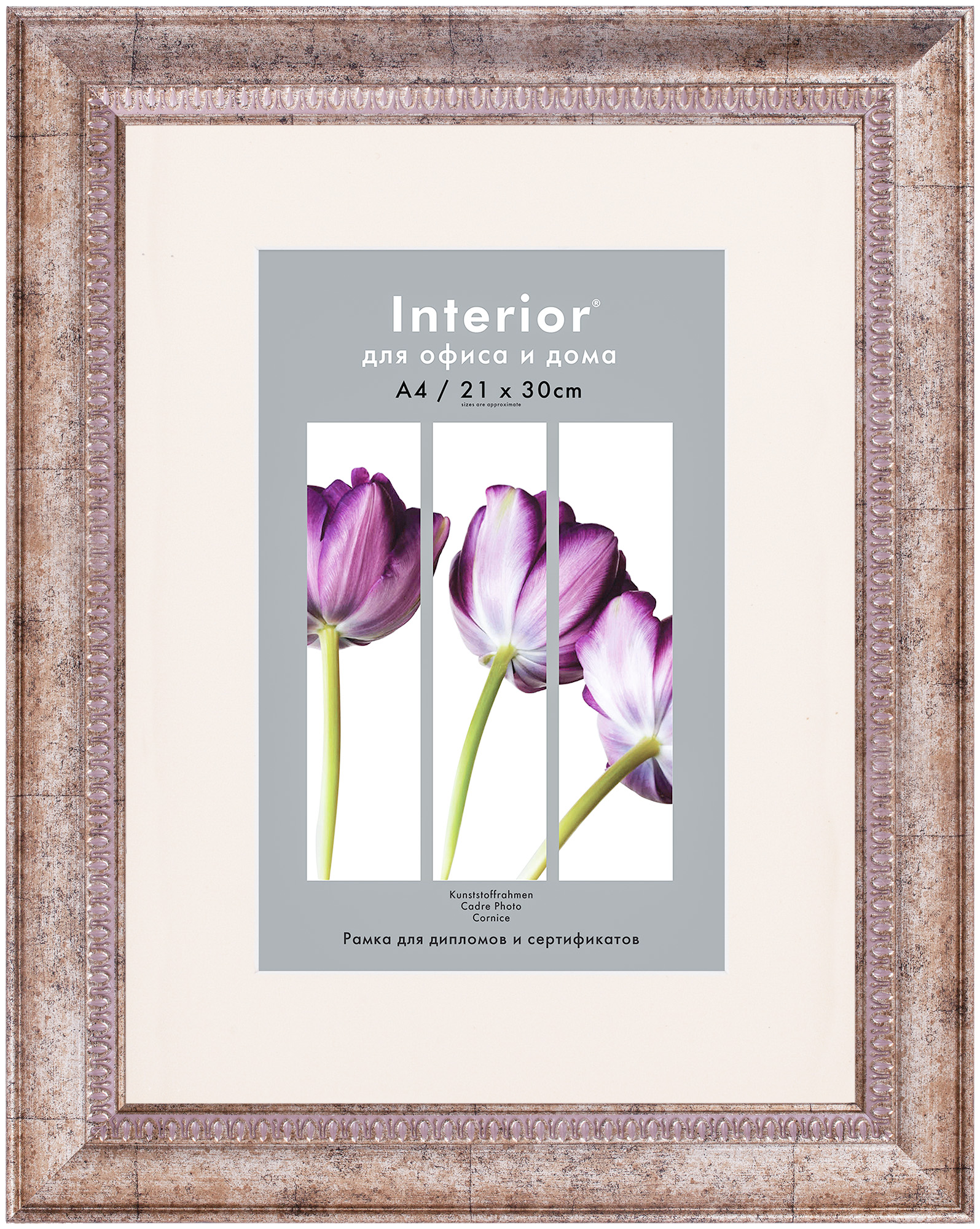 ORNATE 30*40 с паспарту 21*30 Indiana Silver (10)