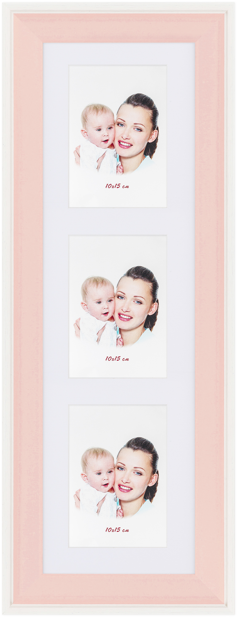 Ф/рамка Interior Baby 502 15*50 с паспарту 10*15 (Multi) Pink (20)