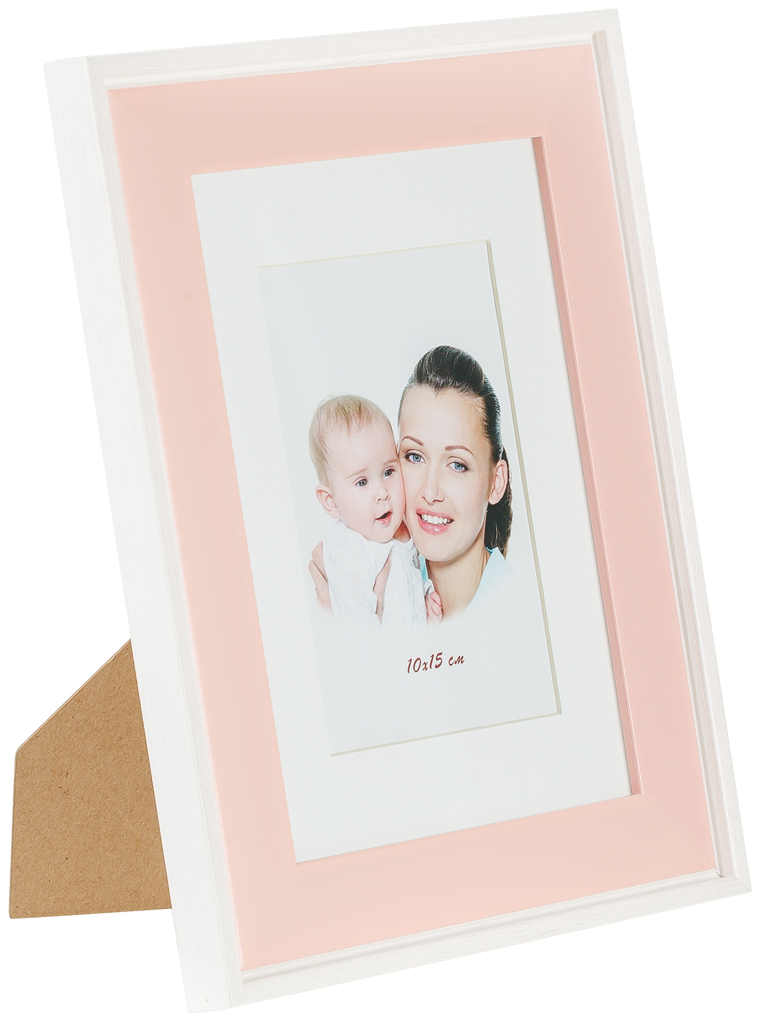 Ф/рамка Interior Baby 502 15*20 с паспарту 10*15 Pink (20)